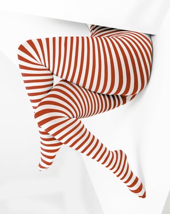 Rust 1204-rust-plus-sized-white-striped-tights.jpg
