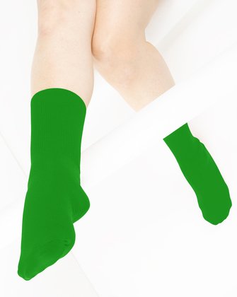 Kelly Green Womens Socks | We Love Colors
