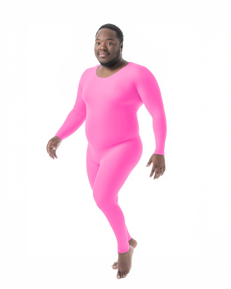 Neon Pink 5014-m-neon-pink-plus-seamless-catsuit-bodystocking.jpg