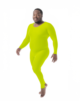 Neon Yellow 5014-m-neon-yellow-plus-seamless-catsuit-bodystocking.jpg