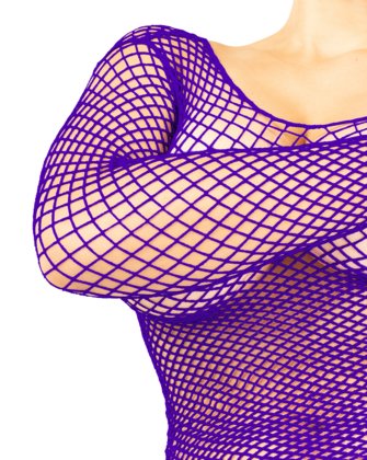 Violet Womens Fishnet Bodywear | We Love Colors