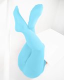 1053 Nean Blue Color Opaque W Microfiber Tights