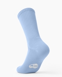 Baby Blue Sport Crew Socks Style# 1552 | We Love Colors