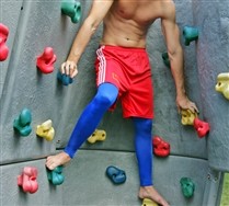 Colorful Mens Footless Performance Tights