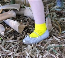 Solid Color Nylon Kids Socks